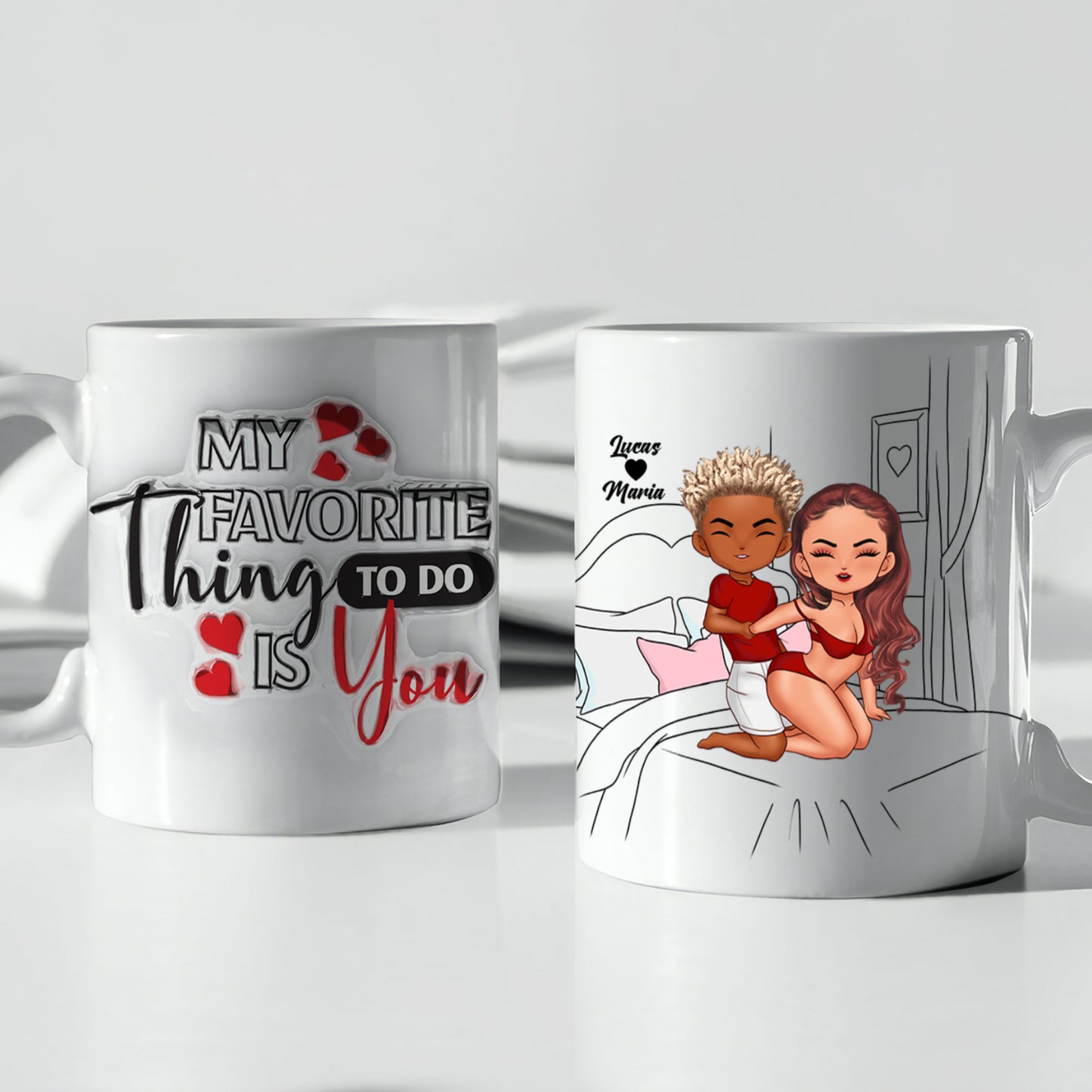 My Favorite Thing - Personalized Custom Coffee Mug MUG02