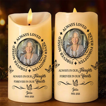 Personalized LED Candles
