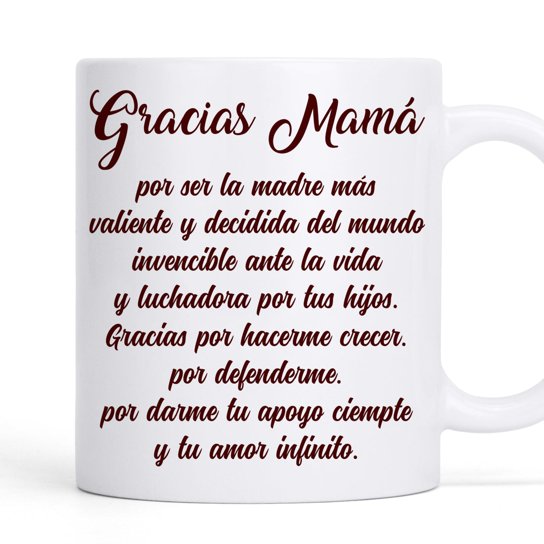 Gracias Mamá - Personalized Custom Coffee Mug MUG67