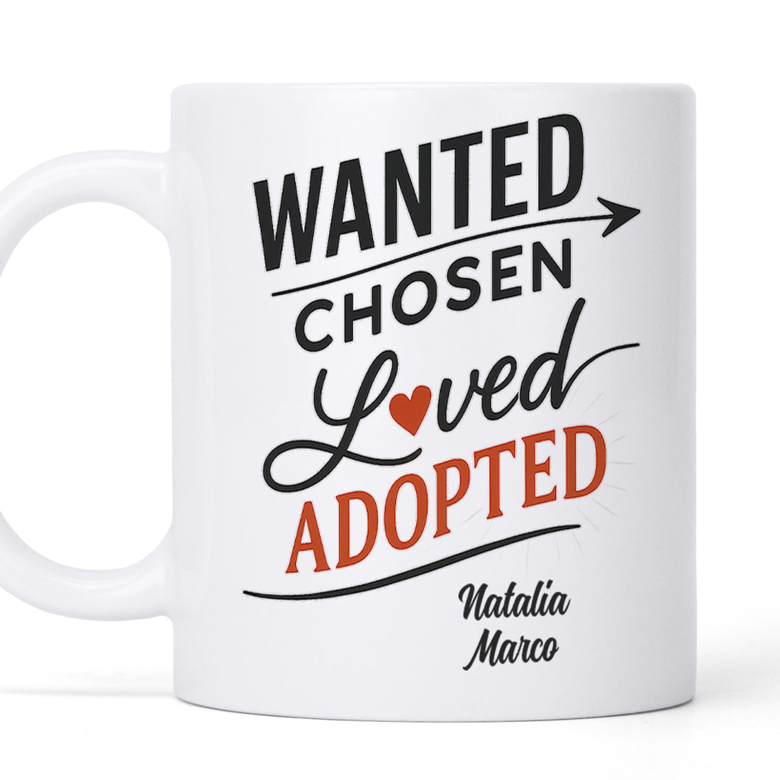 ADOPTED - Personalized Custom Coffee Mug MUG12