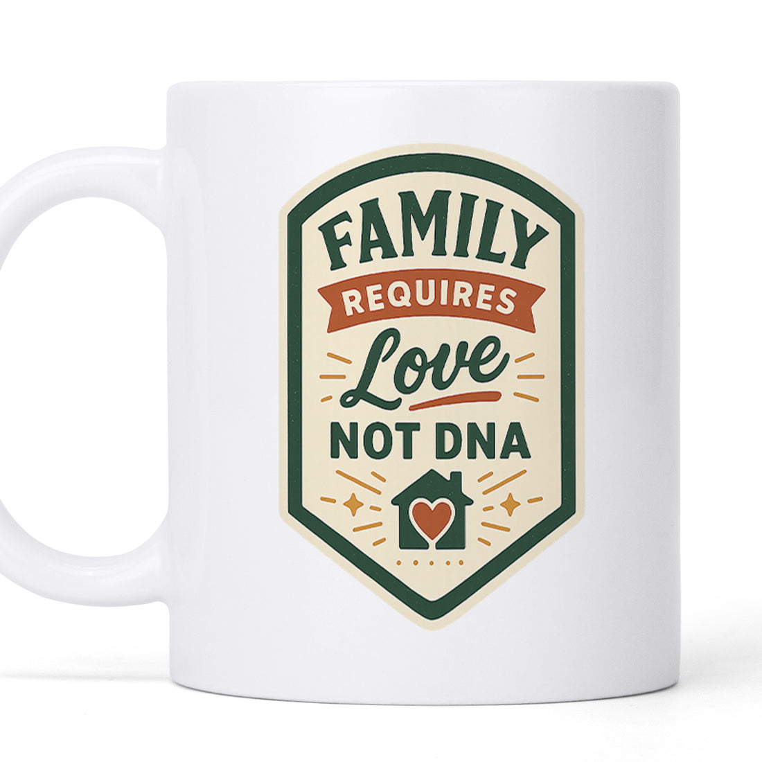 Love not DNA - Personalized Custom Coffee Mug MUG17