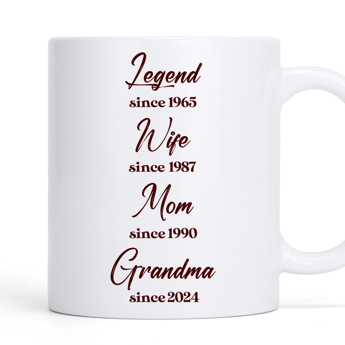 Grandma’s Legacy - Personalized Custom Coffee Mug MUG64