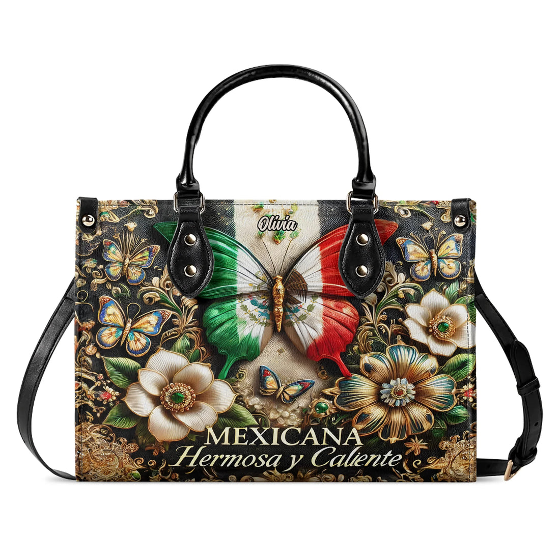 Mexicana - Personalized Leather Handbag MEX05
