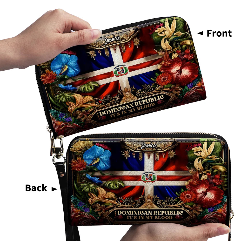 Dominican Heritage Personalized Wallet