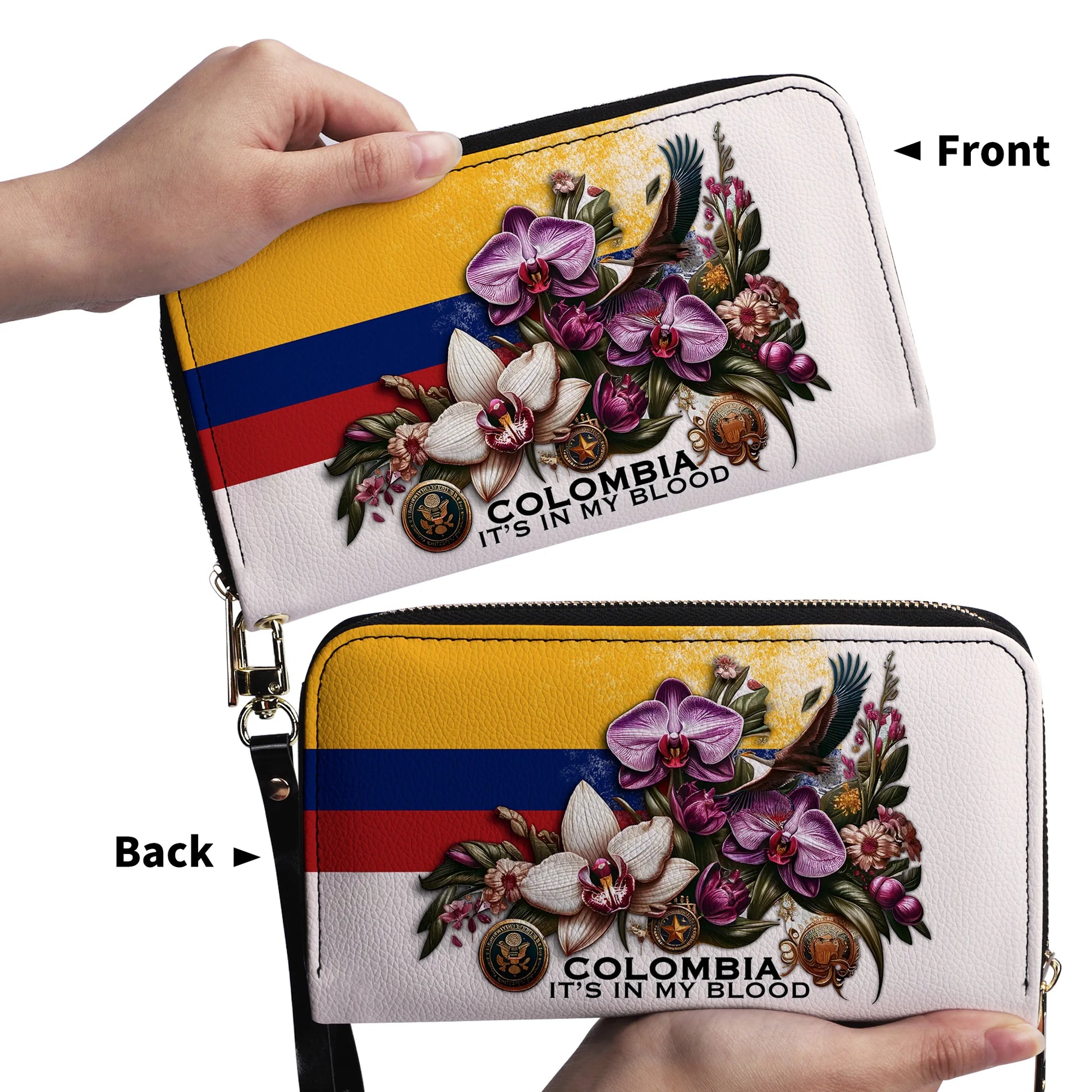 Colombian Heritage Personalized Wallet