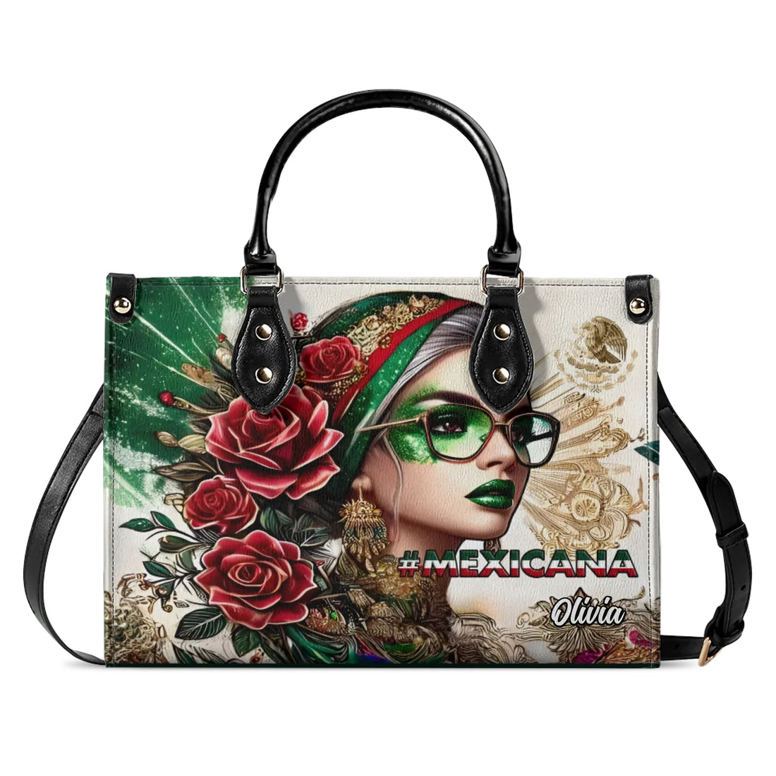 #Mexicana - Personalized Leather Handbag MEX06