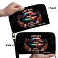Personalized Chicana Wristlet Wallet Gift