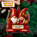 Custom Couple Christmas Ornament With Names And Year