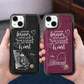 Together Forever Personalized Couple Wallet Phone Case