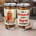 Personalized Book Lover Tumbler For Readers And Bookaholics