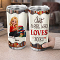 Personalized Book Lover Tumbler For Women Who Love Books