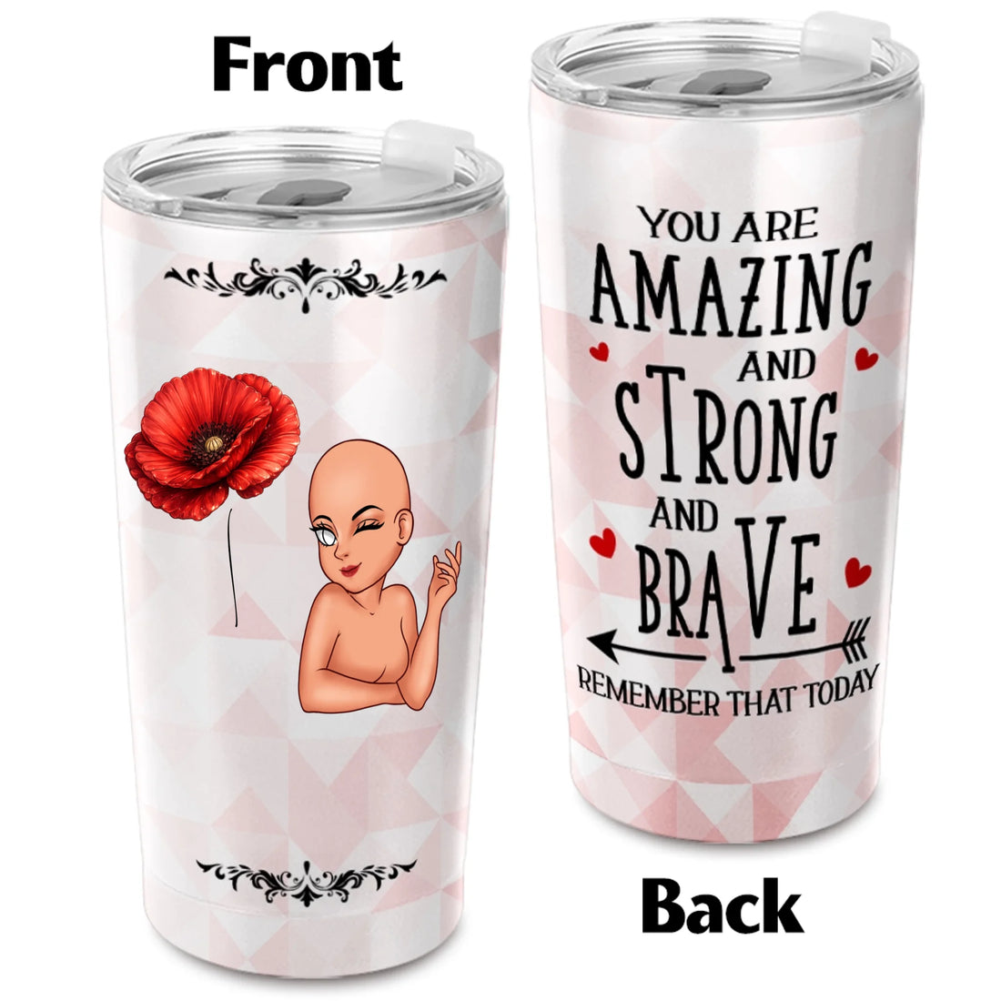 You Are Amazing - Personalized Tumbler TUM07
