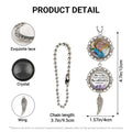 Memorial car ornament product details and size guide
