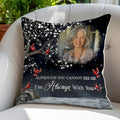 Personalized remembrance pillow home decor with photo