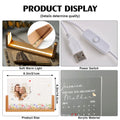 Personalized Acrylic Night Light Product Details