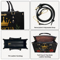 Custom Abuela Leather Handbag