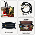 Custom Abuela Leather Handbag