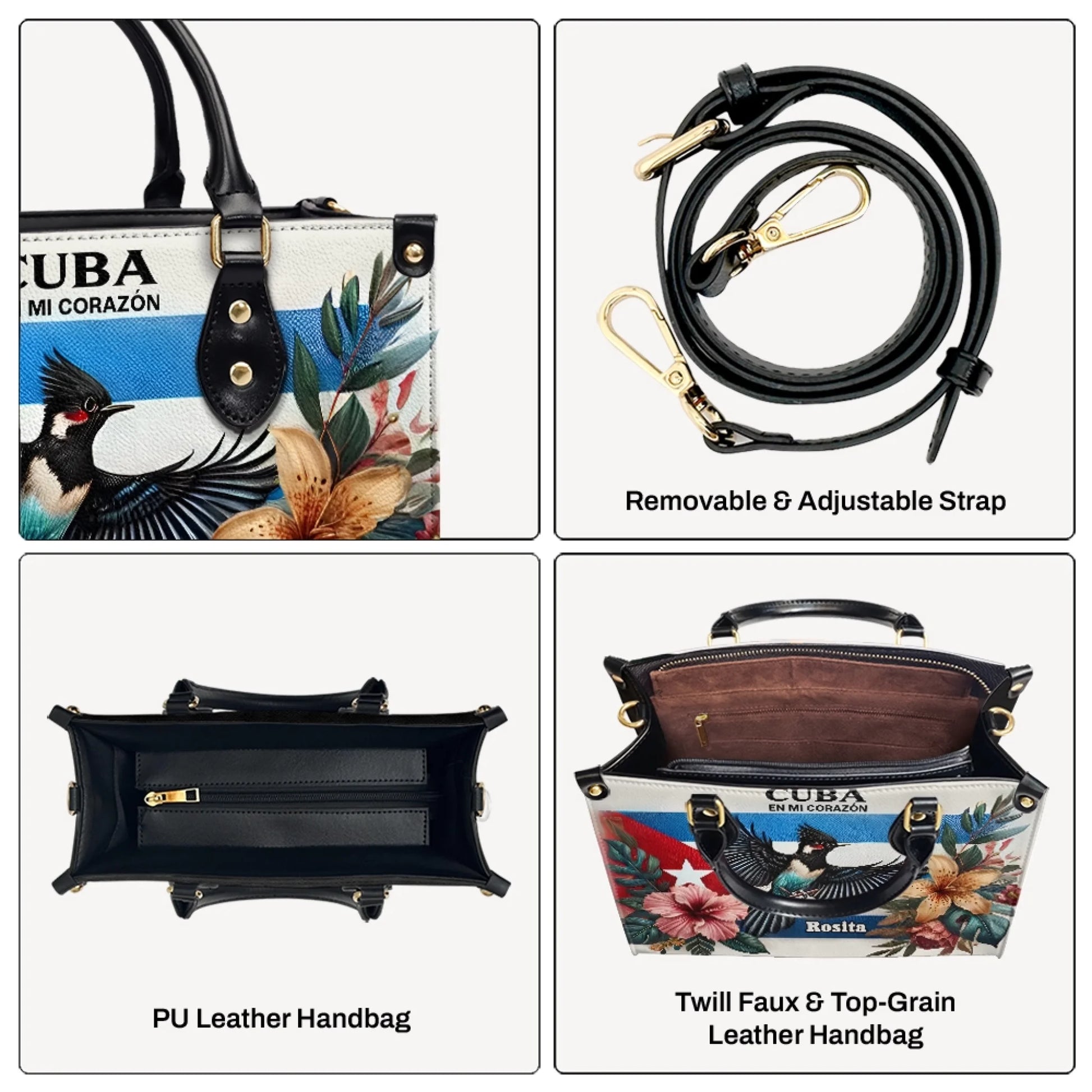 Abuela Leather Handbag Gift