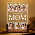 The Best Mom Personalized Acrylic Night Light Gift For Mom