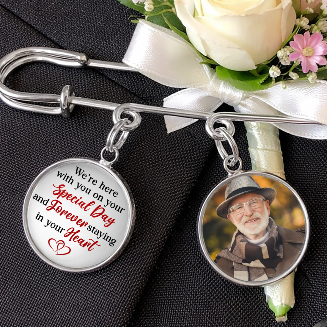 Your Special Day - Personalized Lapel Pin
