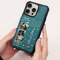 Custom Couple Wallet Phone Case Personalized Anniversary Gift