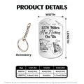 Personalized Aluminum Keychain Product Details And Size Guide