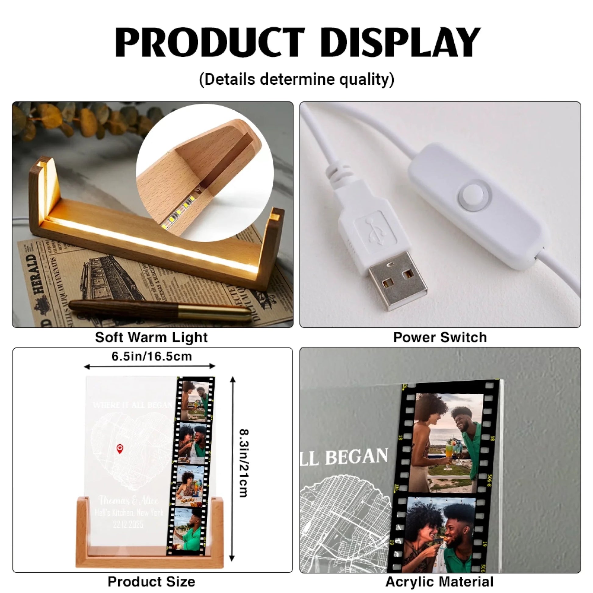 Where It All Began Night Light Product Details And Features
