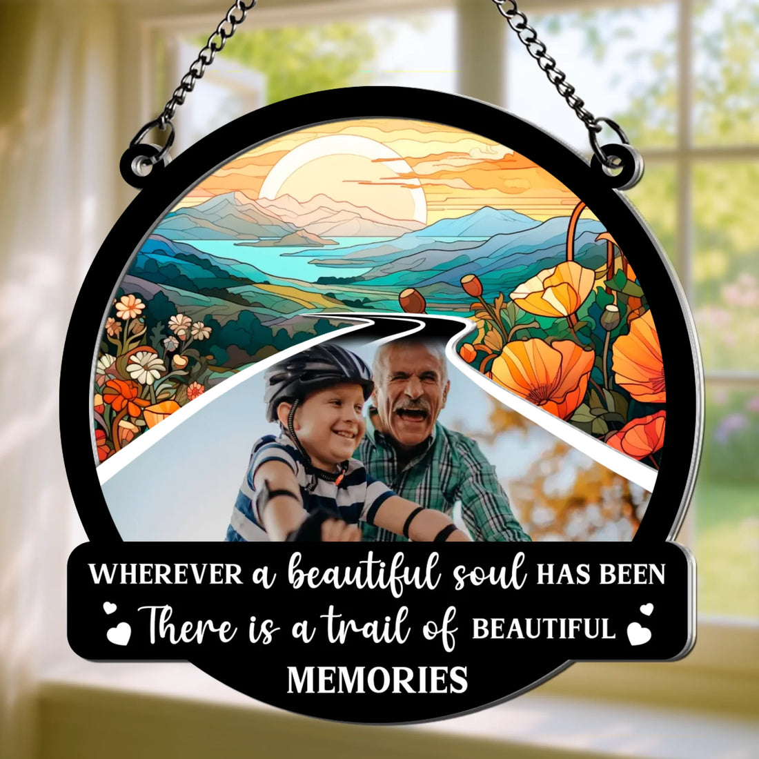 Beautiful Memory - Personalized Suncatcher
