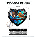 Robin memorial suncatcher size guide and dimensions