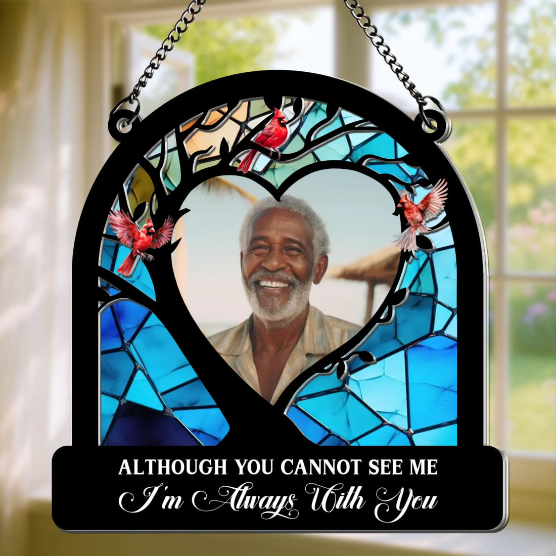 Always With You - Personalized Suncatcher