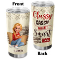 Bookworm Stainless Steel Travel Tumbler Gift