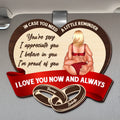 Personalized Love Keepsake Car Accessory For Couples