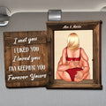 Forever Yours Personalized Couple Car Visor Clip With Custom Names