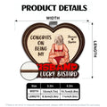Personalized Wooden Car Visor Clip Product Details