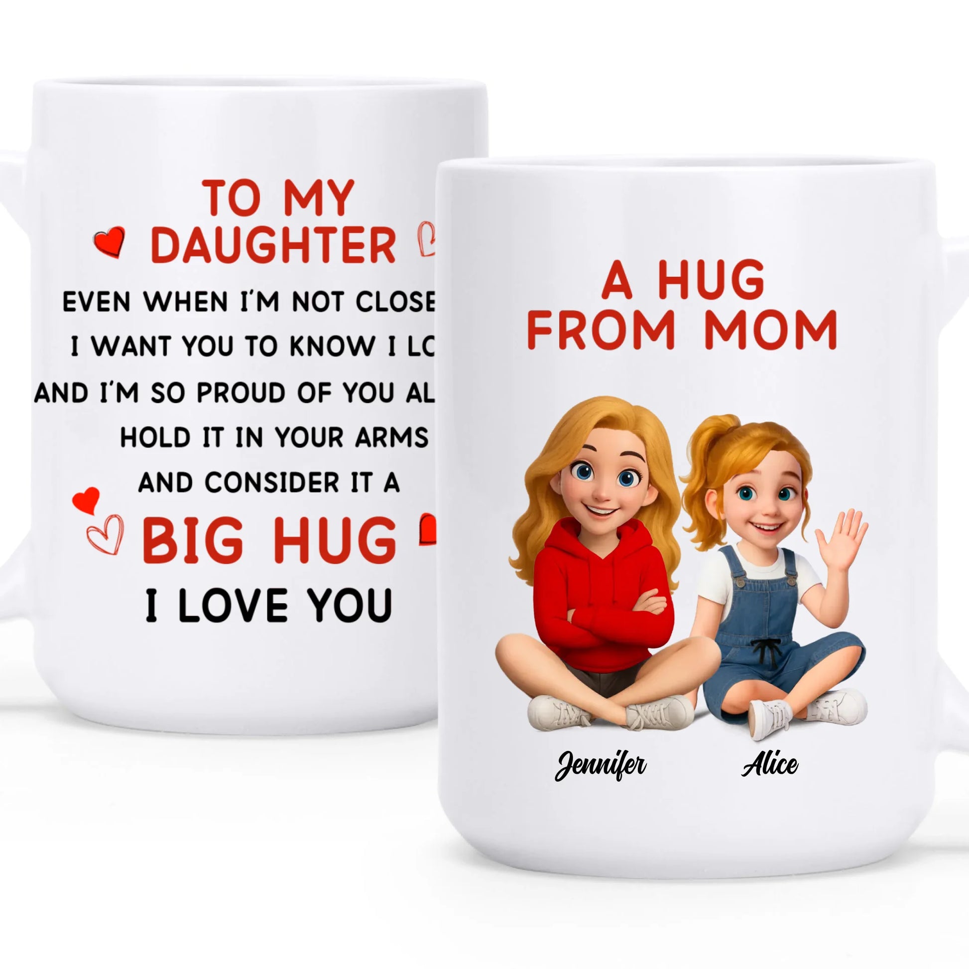 Custom Name Mug Gift For Mother