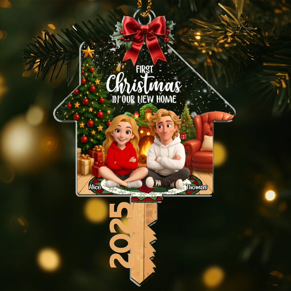 First Christmas - Personalized Acrylic Ornament