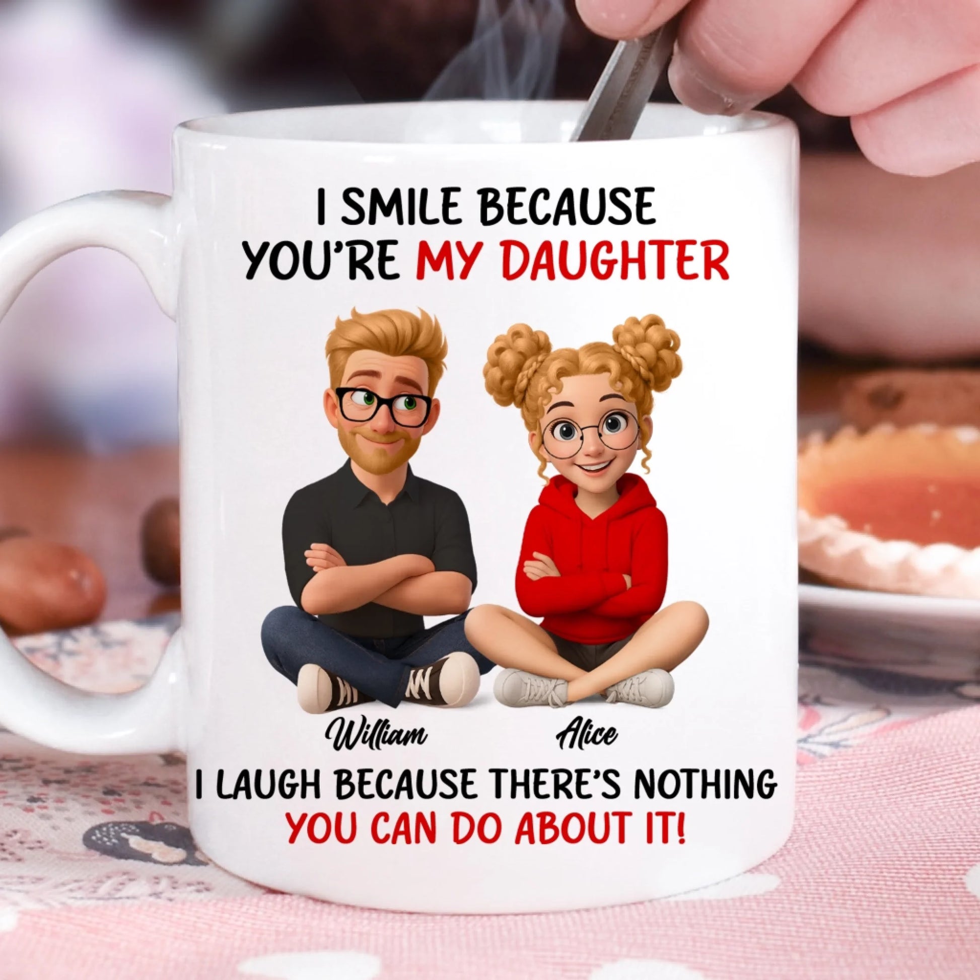 Meaningful Parent And Child Personalized Mug Gift