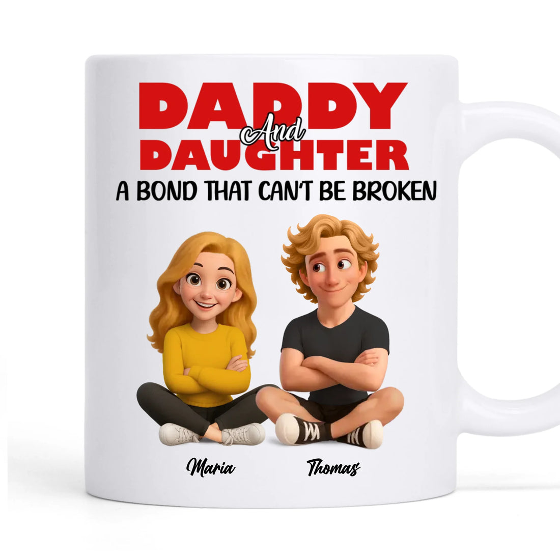 A Bond Can't Be Broken - Personalized Coffee Mug