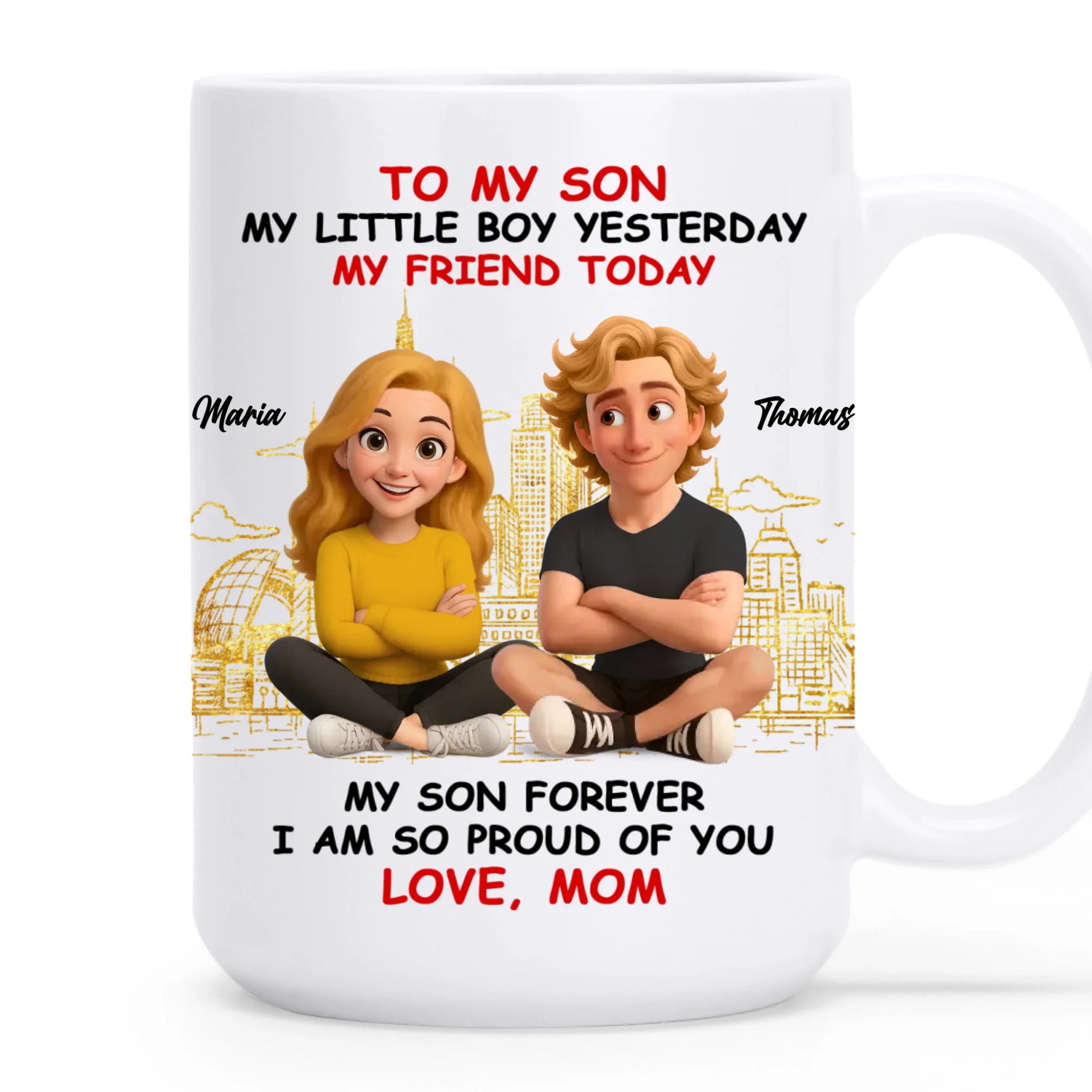 Family Keepsake Coffee Mug For Son Or Daughter