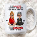 Meaningful Daughter Gift Mug Featuring Custom Character Artwork