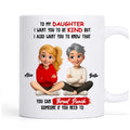 Personalized Daughter Keepsake Mug With Heartfelt Message