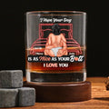 Custom Whiskey Glass Anniversary Gift