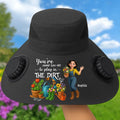Personalized Solar Fan Hat Gift For Grandma Gardener