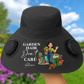 Garden Hair Personalized Solar Fan Hat For Plant Lovers