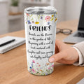 Friendship keepsake tumbler with custom names