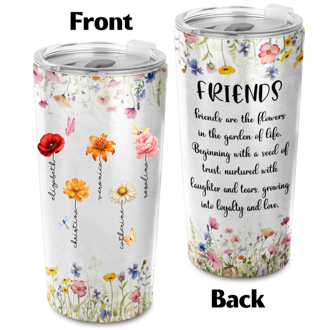 FRIENDS - Personalized Tumbler