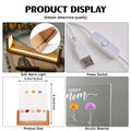 First Mom Now Grandma Acrylic Night Light Product Details and Personalization Options