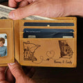 Long Distance Relationship Wallet Gift For Him