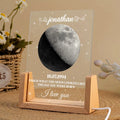 Romantic moon phase night light gift for husband and wife