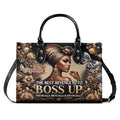 Boss Up Personalized Leather Handbag